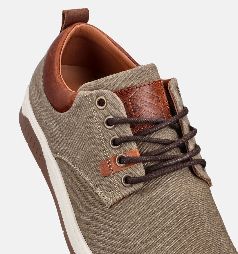 La Strada Taupe Veterschoenen voor heren (373184) - geschikt voor steunzolen