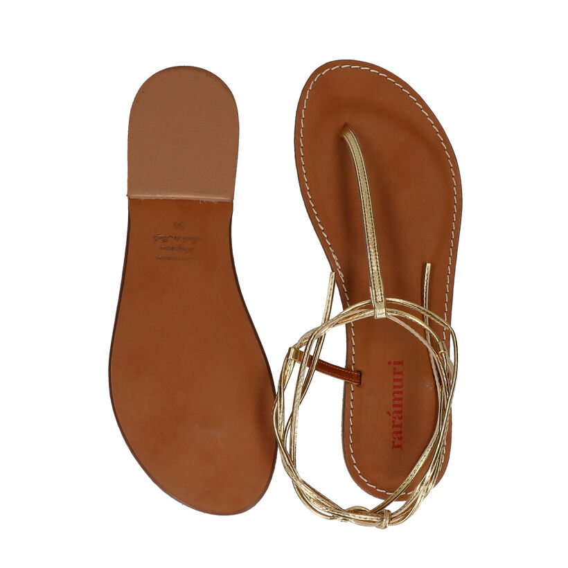 Rarámuri Sicile Gouden Sandalen voor dames (293638)