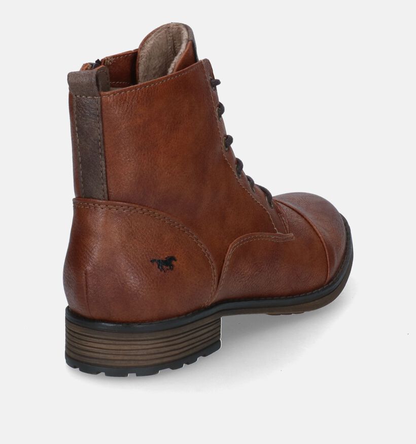 Mustang Cognac Boots voor dames (313807)