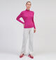 Pieces Pepper Beige Wijde broek voor dames (349425)