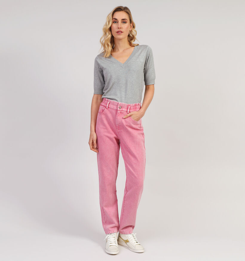 Minus Solene Denim Roze Jeans voor dames (352015)
