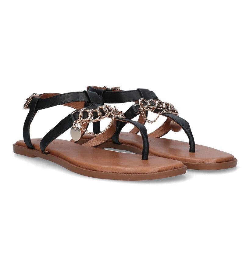 Inuovo Zwarte Sandalen voor dames (325199)