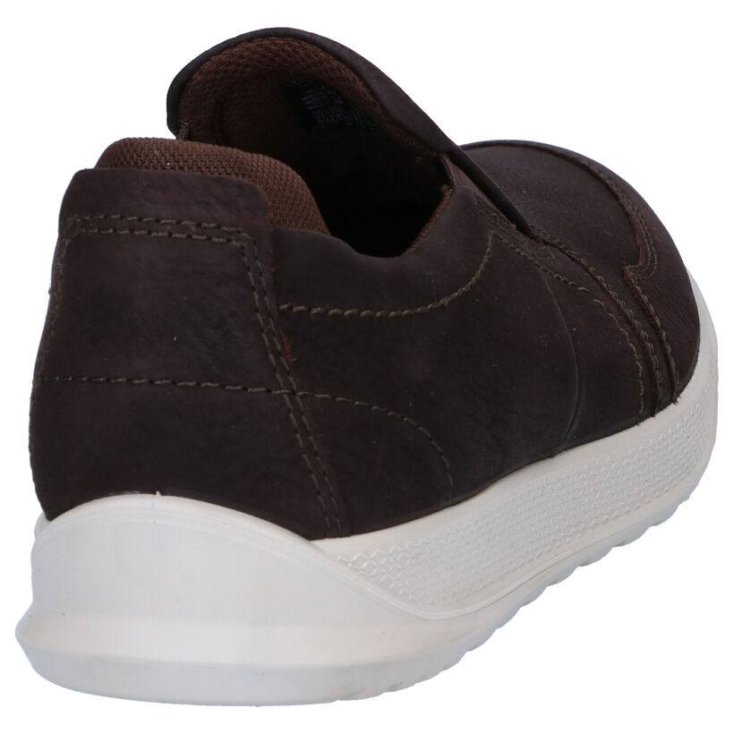Ecco Byway Bruine Instappers in leer (295667)