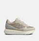 Sun68 Big Ally Teddy Beige Sneakers voor dames (361901) - geschikt voor steunzolen