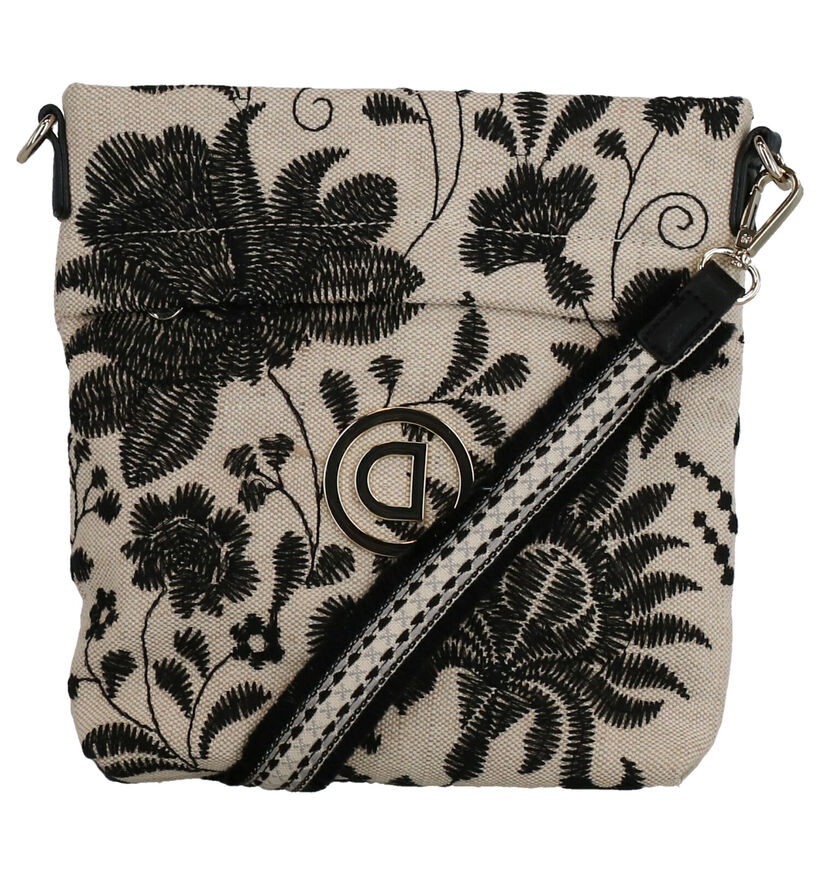 Desigual Beige Crossbody Tas in stof (267546)