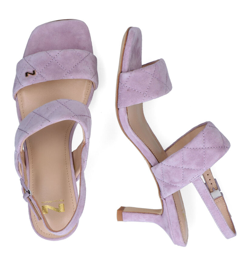 Nathan-Baume Lila Sandalen in daim (308333)