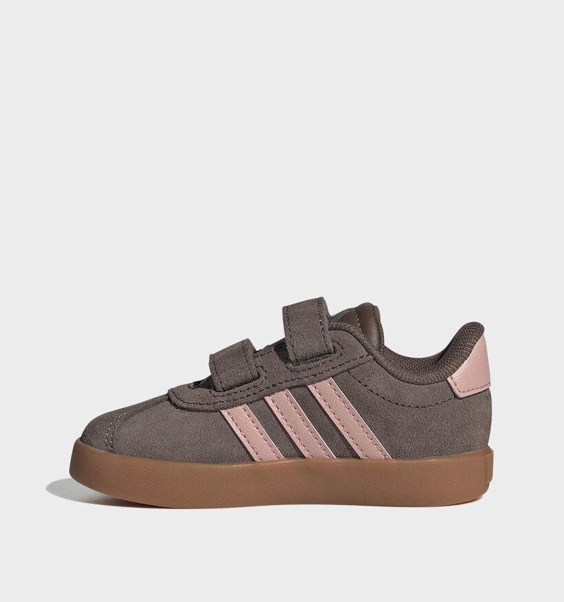 adidas VL Court 3.0 Bruine Babysneakers voor meisjes (375496)