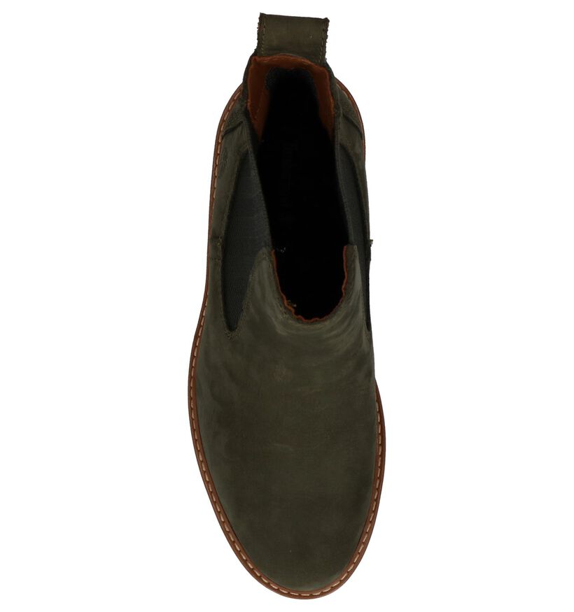 Timberland Courmayeur Valley Chelsea Kaki Boots in nubuck (222498)