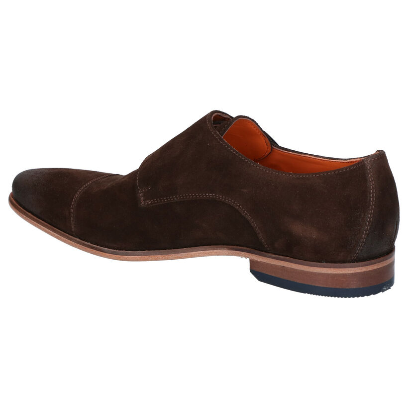 Van Lier Chaussures habillées en Marron en daim (272954)