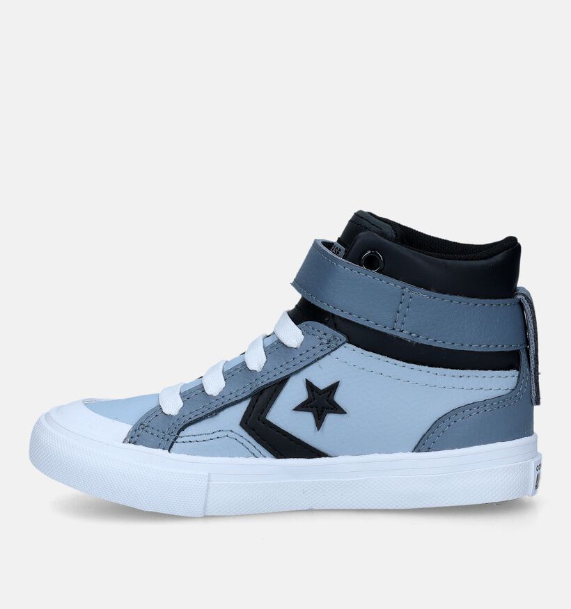 Converse Pro Blaze Strap Vintage Athletic Grijze Sneakers voor meisjes, jongens (333216)