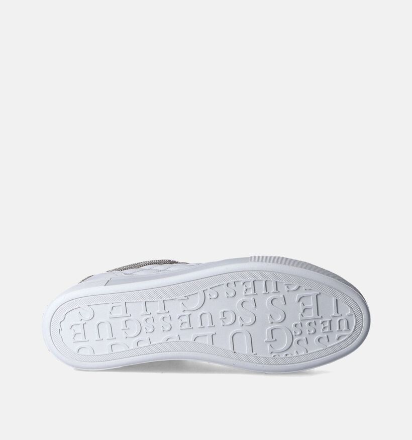 Guess Gratea Witte Veterschoenen voor dames (350429) - geschikt voor steunzolen