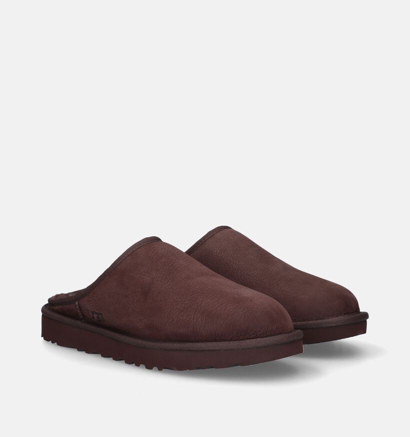 UGG Classic Pantoufles en Marron pour hommes (341410)