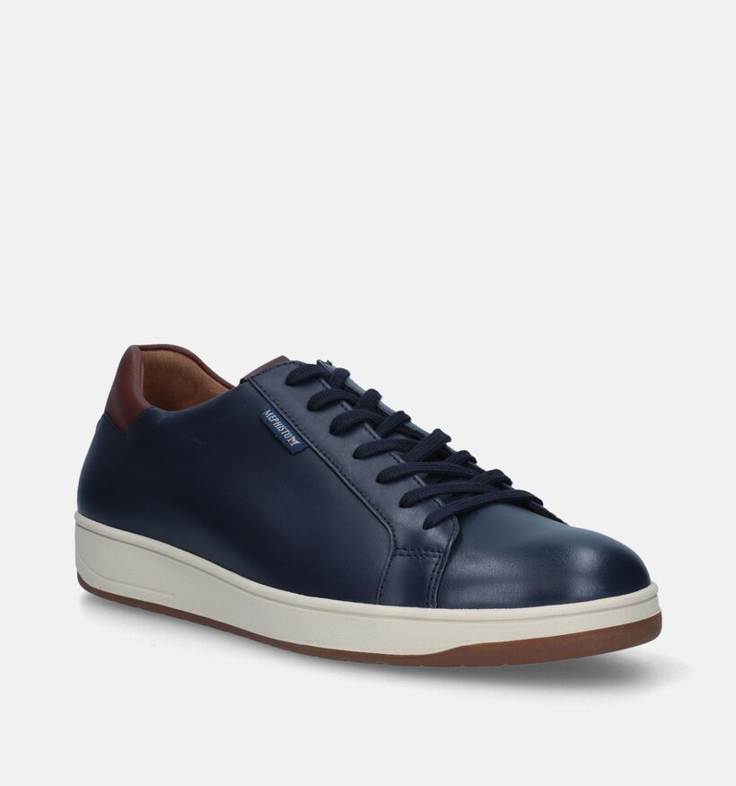 Mephisto Hasko Randy Chaussures à lacets en Bleu pour hommes (345984) - pour semelles orthopédiques