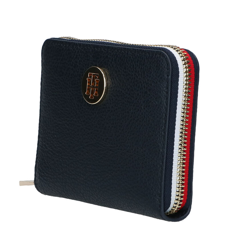 Tommy Hilfiger Blauwe Ritsportemonnee in kunstleer (276516)