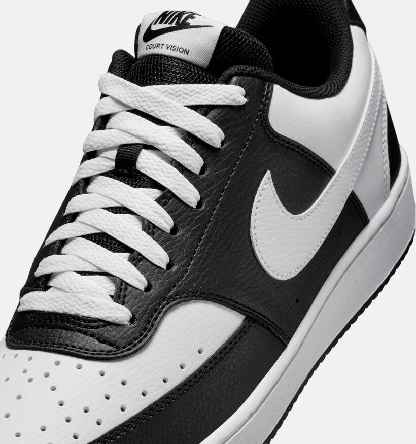 Nike Court Vision Low Zwarte Sneakers voor heren (355897) - geschikt voor steunzolen