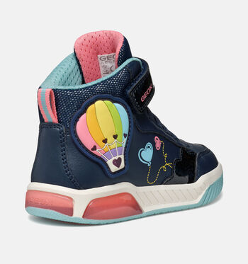 Geox Baskets Bleu/Rose