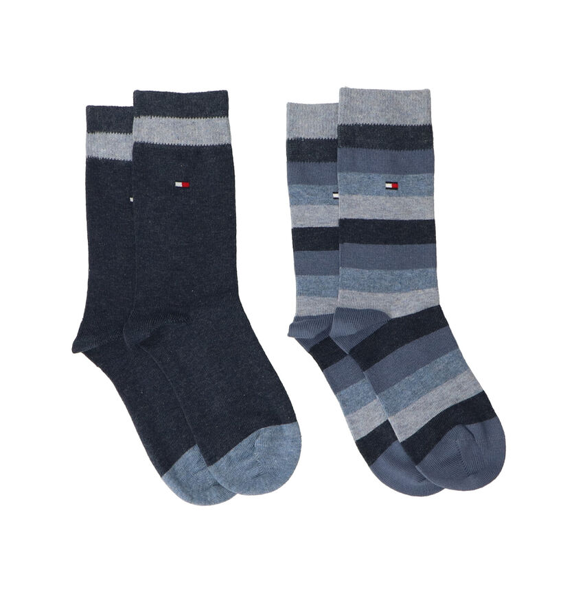 Tommy Hilfiger Chaussettes en Bleu - 2 Paires (216585)