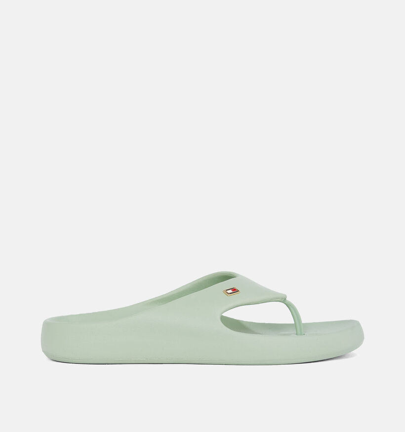 Tommy Hilfiger TH Comfort Beach Groene Teenslippers voor dames (352609)