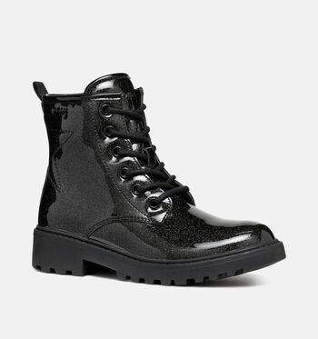 Geox Boots Noir/Bleu/Rose