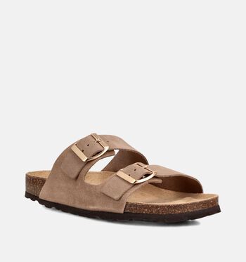 Laurent David Slippers Bruin/Groen