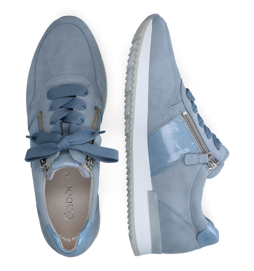 Gabor Best Fitting Roze Veterschoenen voor dames (306181) - geschikt voor steunzolen