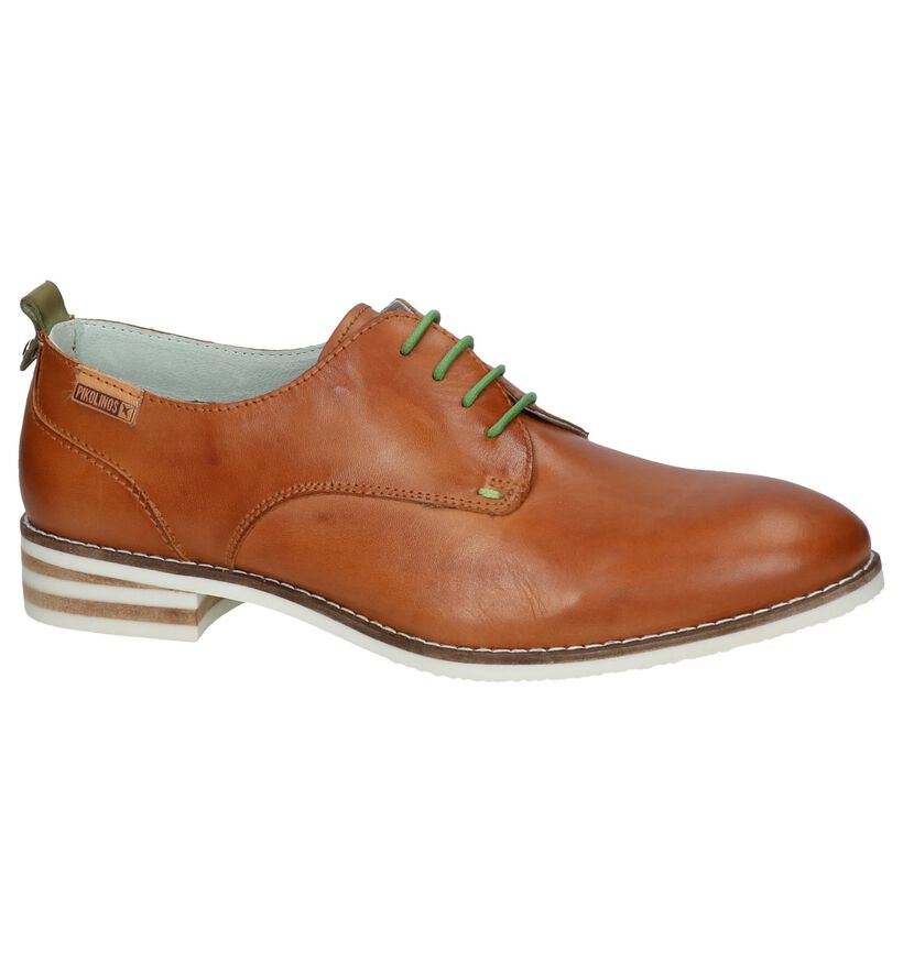 Cognac Veterschoenen Pikolinos Royal in leer (247256)