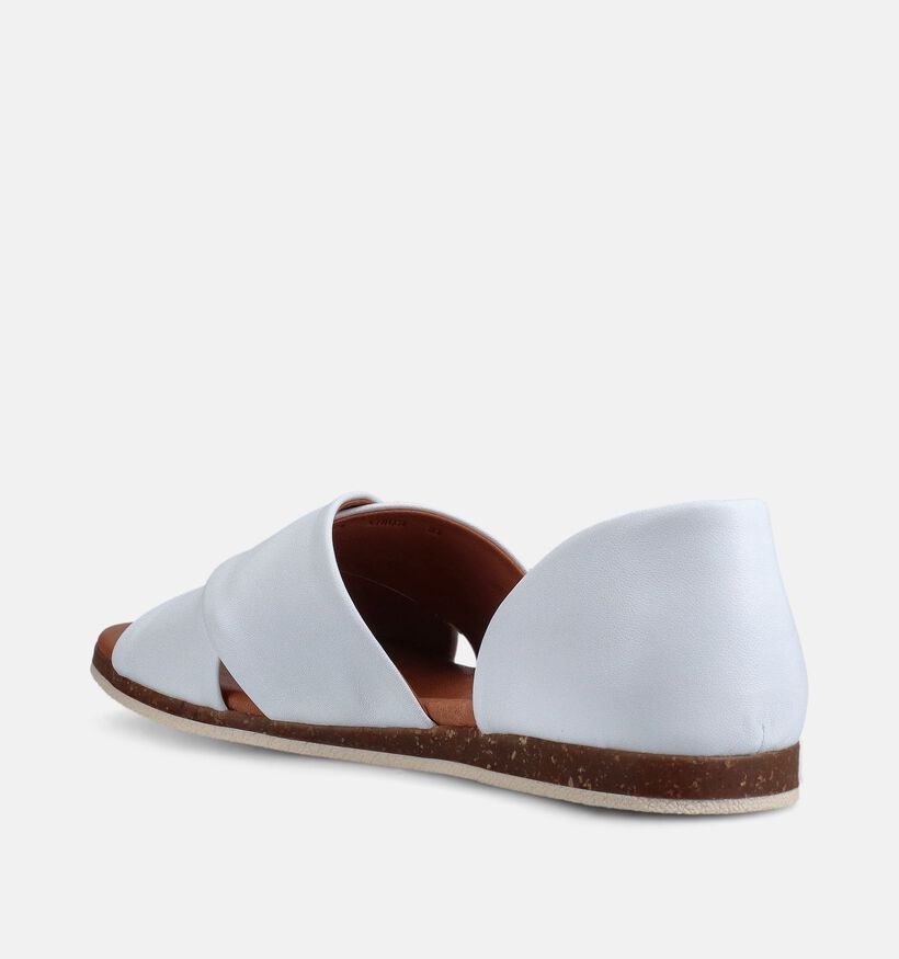 Apple of Eden Chuisi Sandales plates en &Eacute;cru pour femmes (372271)