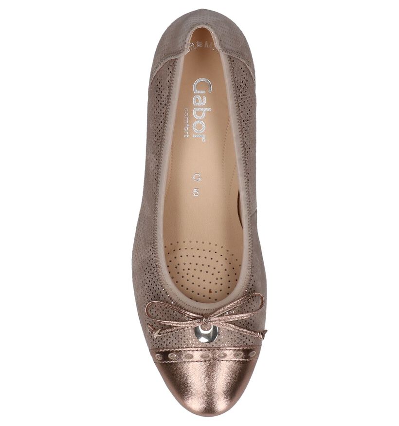 Gabor Escarpins classique en Or rose en cuir (216712)