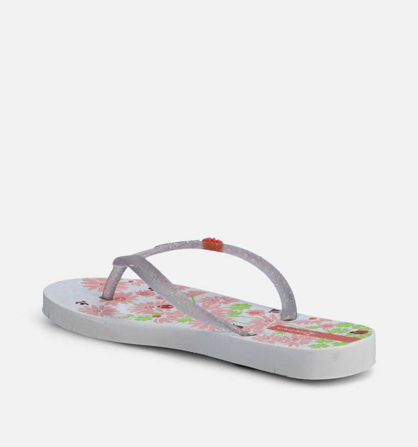 Ipanema Garden Shine Tongs en Blanc pour filles (372306)
