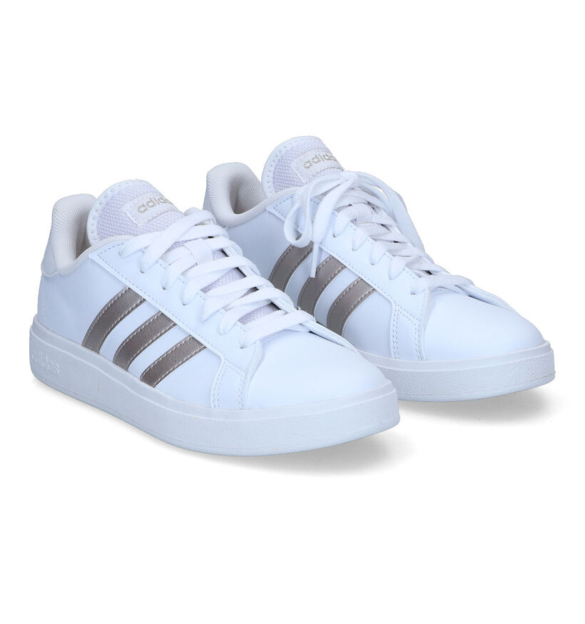 adidas Grand Court Base 2.0 Baskets en Blanc pour femmes (324503)