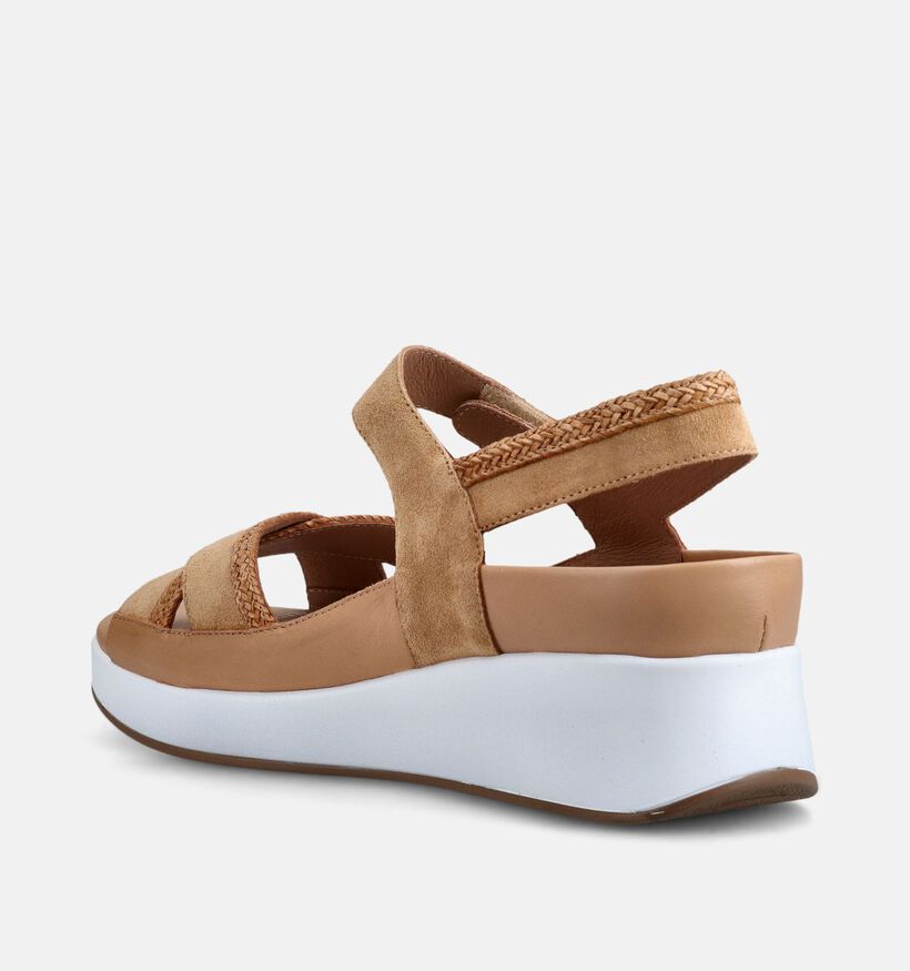 Piesanto Beige Sleehak Sandalen voor Steunzolen voor dames (373791) - geschikt voor steunzolen