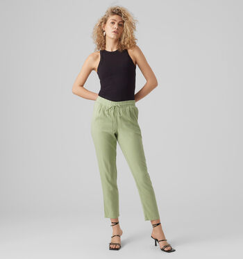 Geklede broek groen