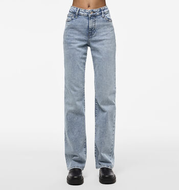 Pieces Jeans Blauw