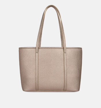 Laurent David Cabas Beige/Or/Cognac/Bleu