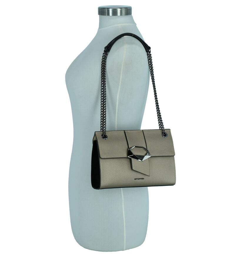 Cromia Gouden Crossbody Tas in kunstleer (262234)