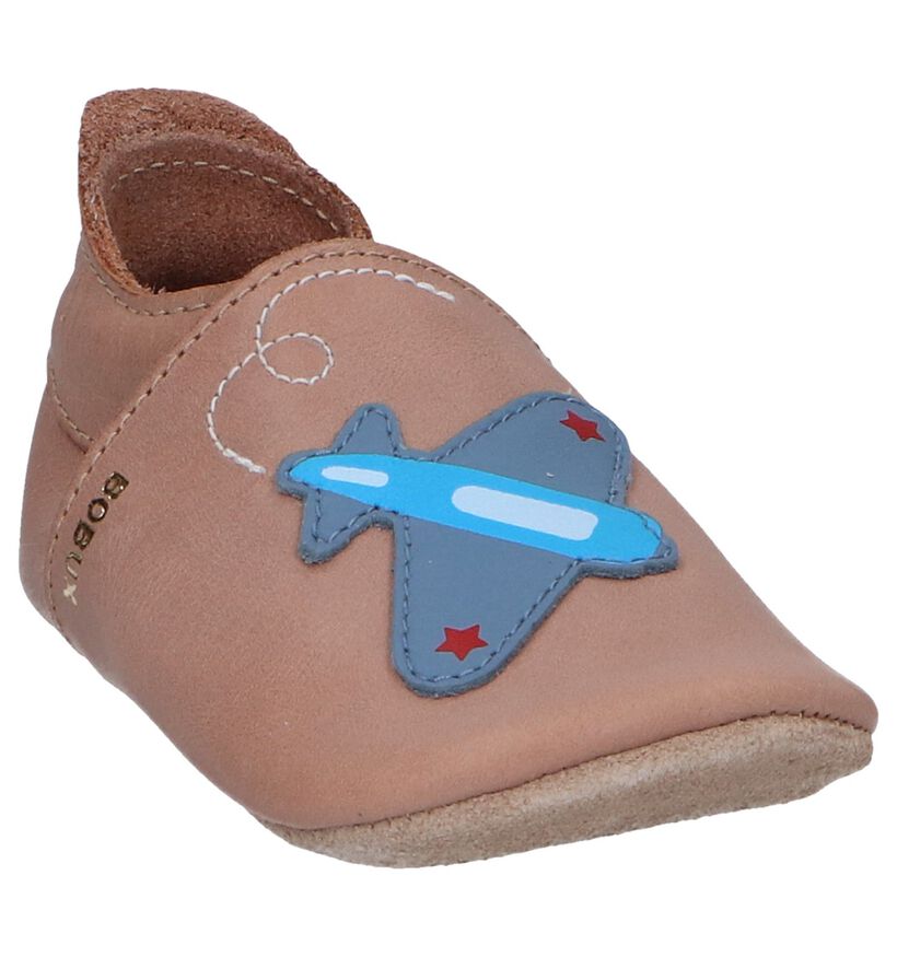 Bobux Chaussons bébé en Cognac en cuir (261092)