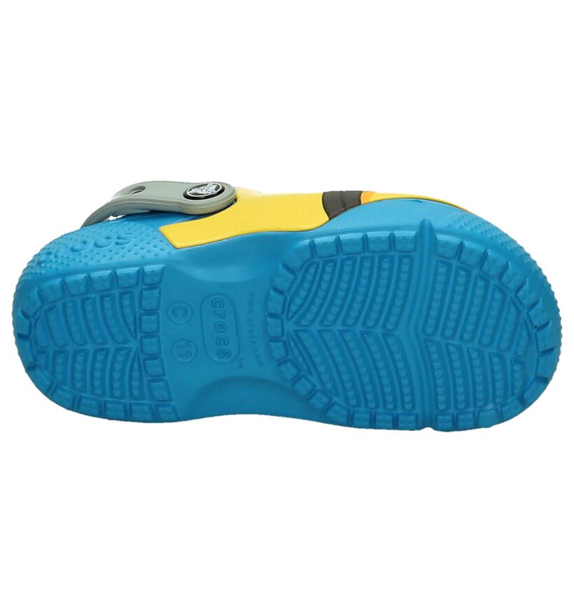 Crocs Funlab Despicable Me Geel/Blauwe Slippers Minions, , pdp