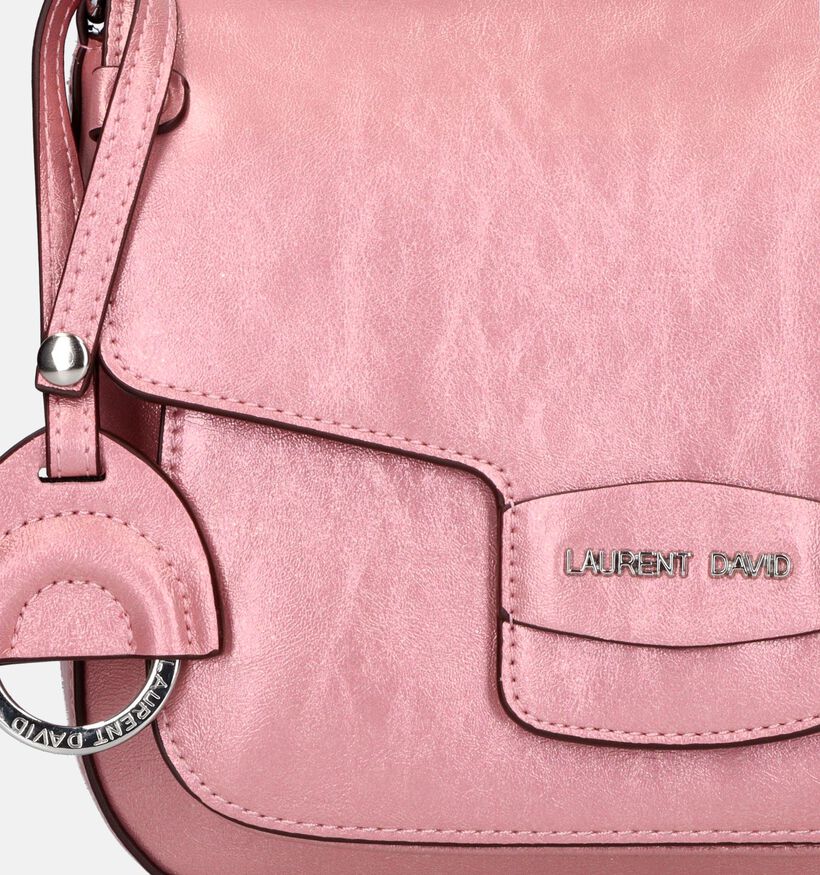 Laurent David Nos Roze Crossbody Tas voor dames (337111)