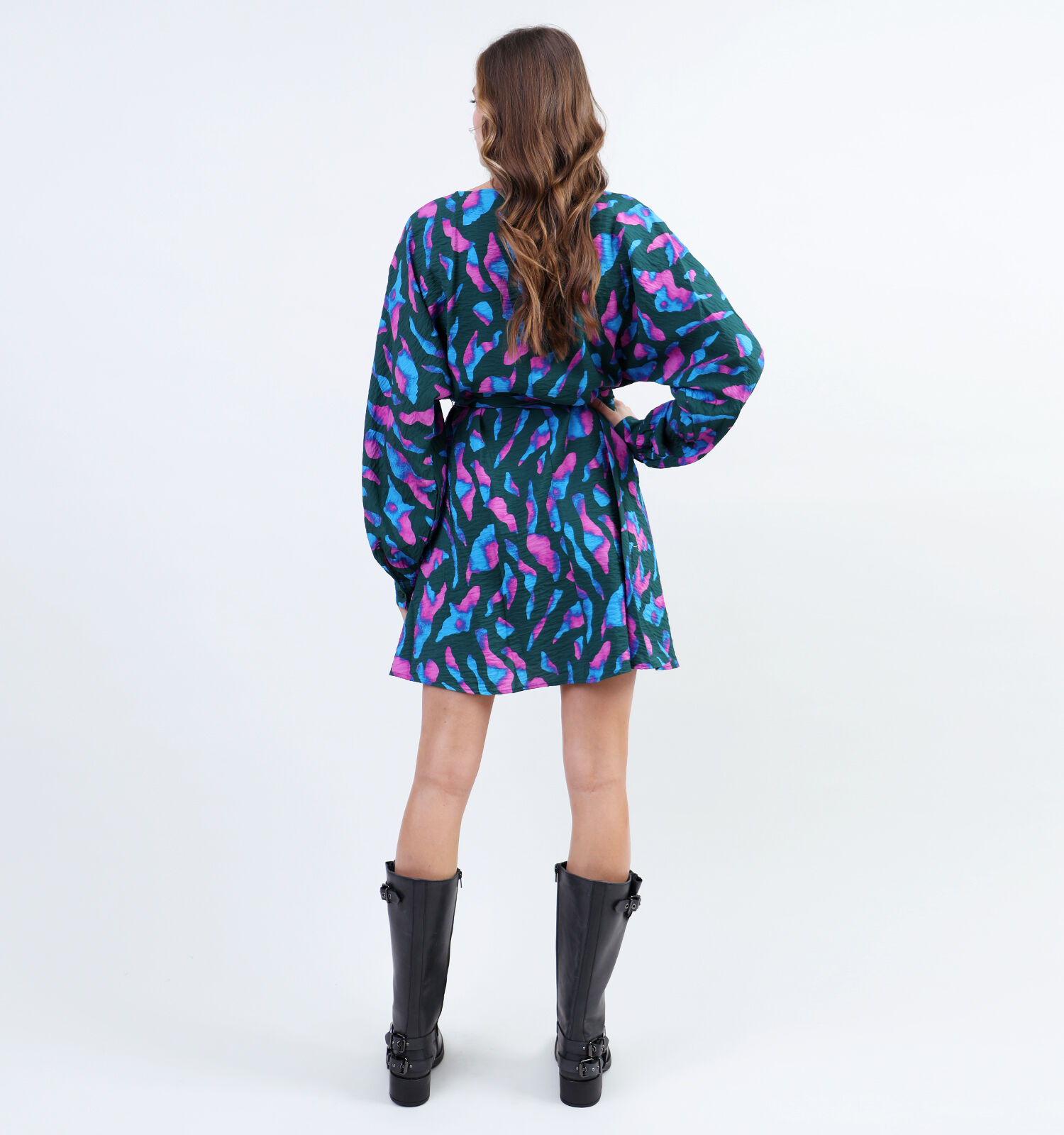 Vila Dogma Ema Blauwe Jurk Dames Kleedjes Online op TORFS.BE