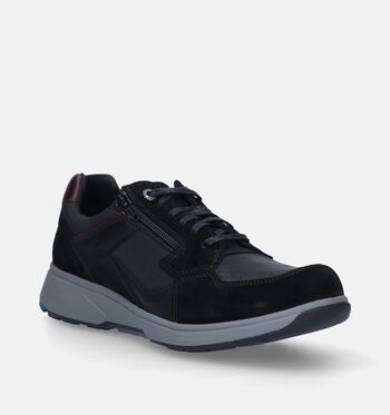 Xsensible Stretchwalker Lage schoenen Zwart