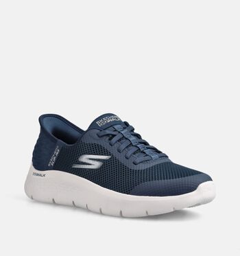 Skechers Go Walk Low Baskets Noir/Taupe/Bleu/Rose/Vert
