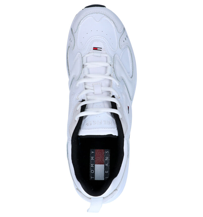 Tommy Hilfiger Heritage Tommy Jeans Witte Sneakers in kunstleer (276274)