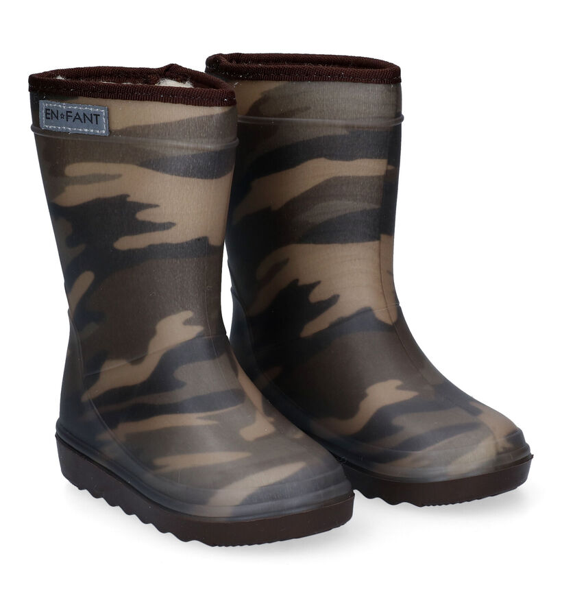 Enfant Bottes de pluie en Bleu en synthétique (297690)