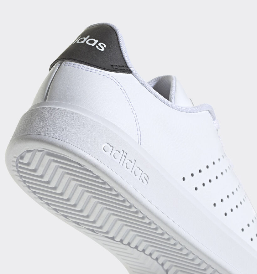 adidas Advantage 2.0 Baskets en Blanc pour hommes, garçons (350115)