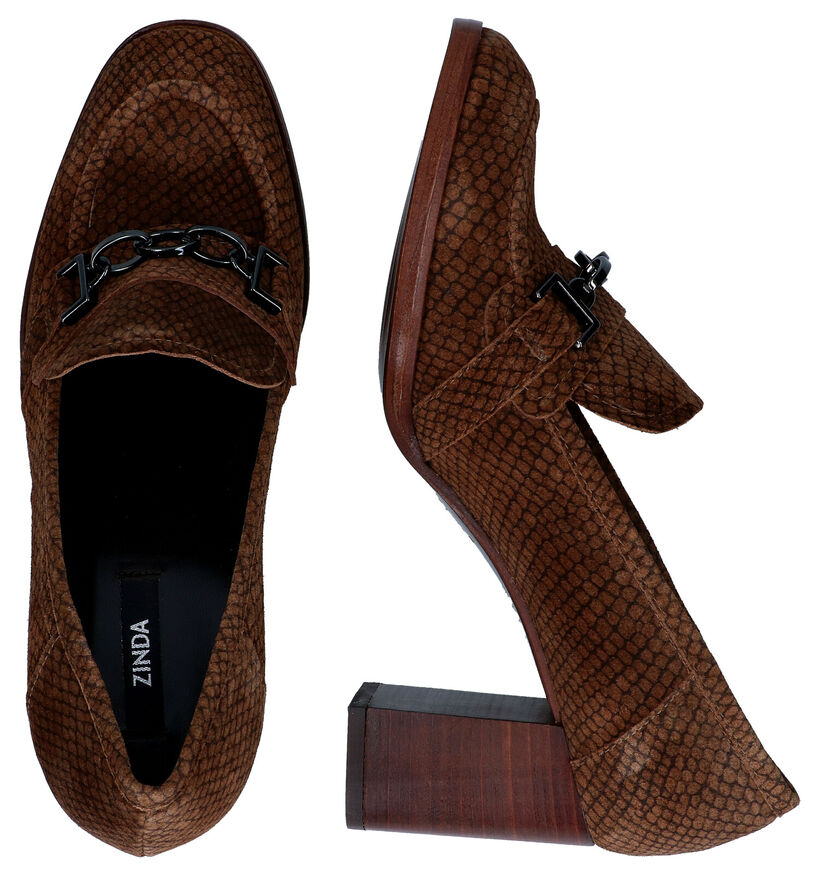 Zinda Bruine Pumps voor dames (298898)
