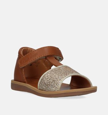 Pom d'Api Babyschoenen Cognac