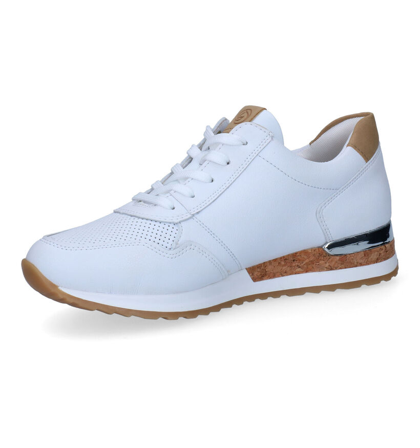 Remonte Witte Sneakers voor dames (320257) - geschikt voor steunzolen