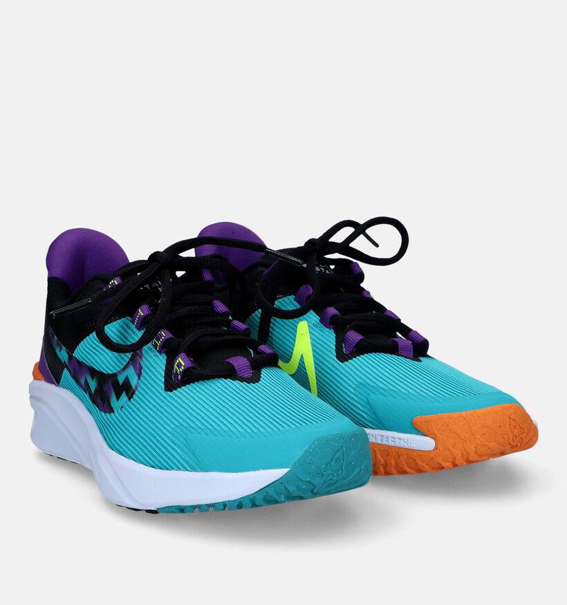 Nike Star Runner 4 Zwarte Sneakers voor jongens, meisjes (328088)