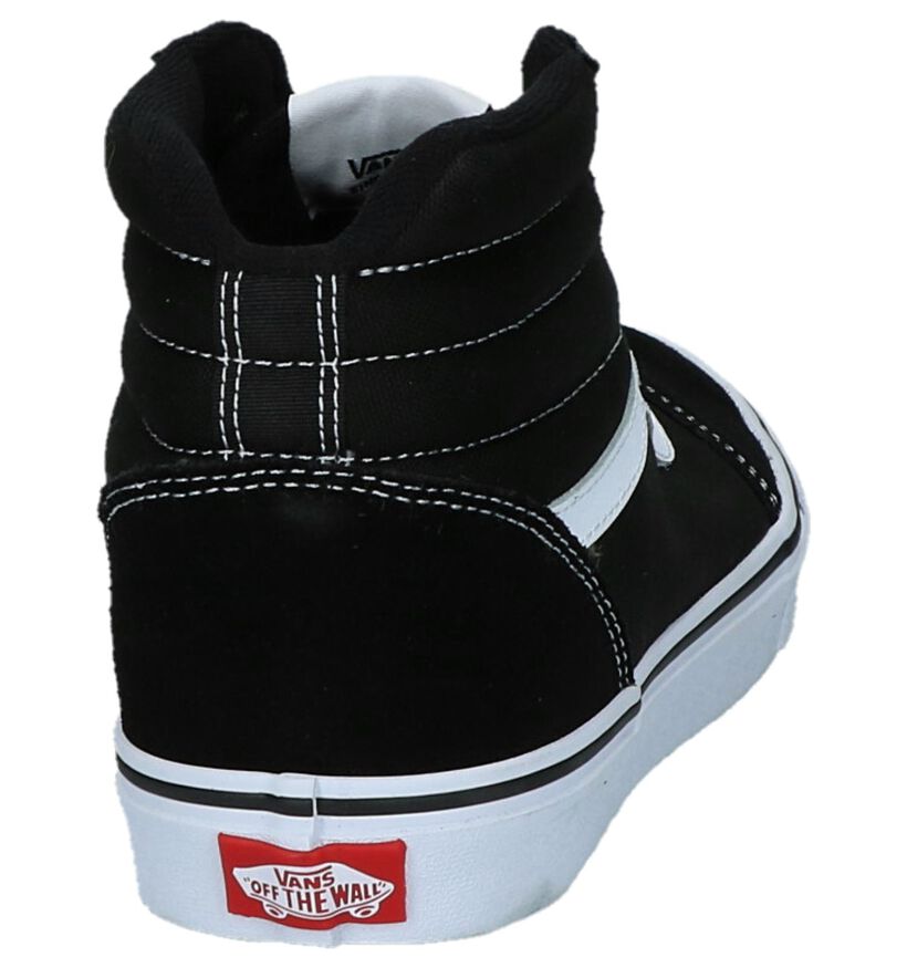 Vans Ward Baskets en Noir en daim (264183)