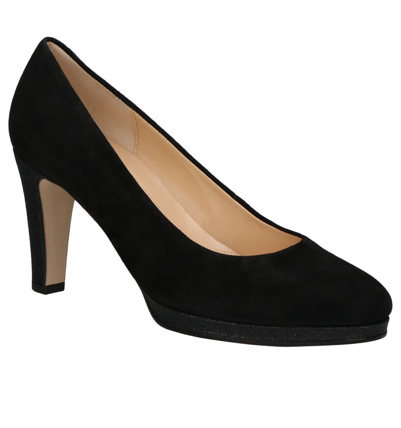 Gabor Soft & Smart Escarpins en Noir en textile (260203)